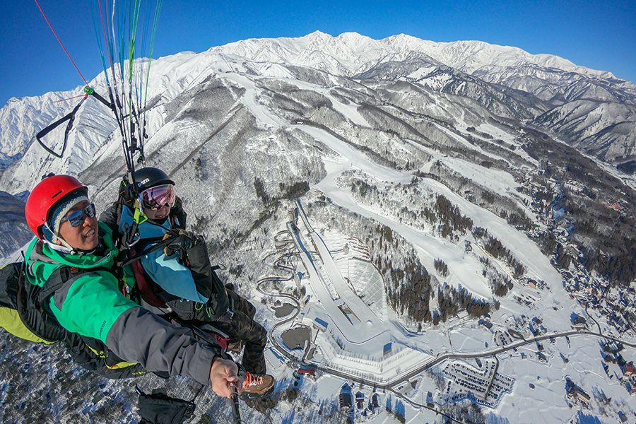 スカイブルー八方尾根パラグライダースクール