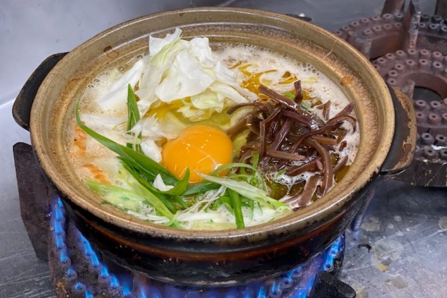 鍋焼きラーメンのがろ～