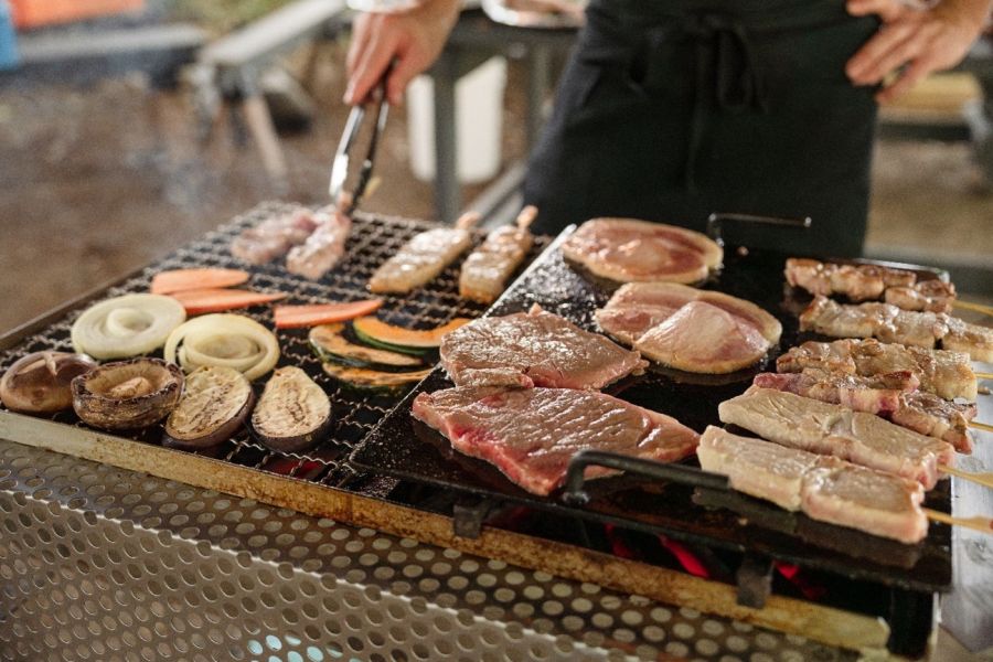 手ぶらバーベキュー「筑波ハムBBQ」