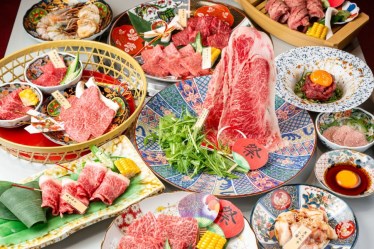 黒毛和牛食べ放題 焼肉左近 道頓堀店