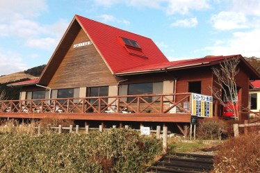 西天城高原　牧場の家