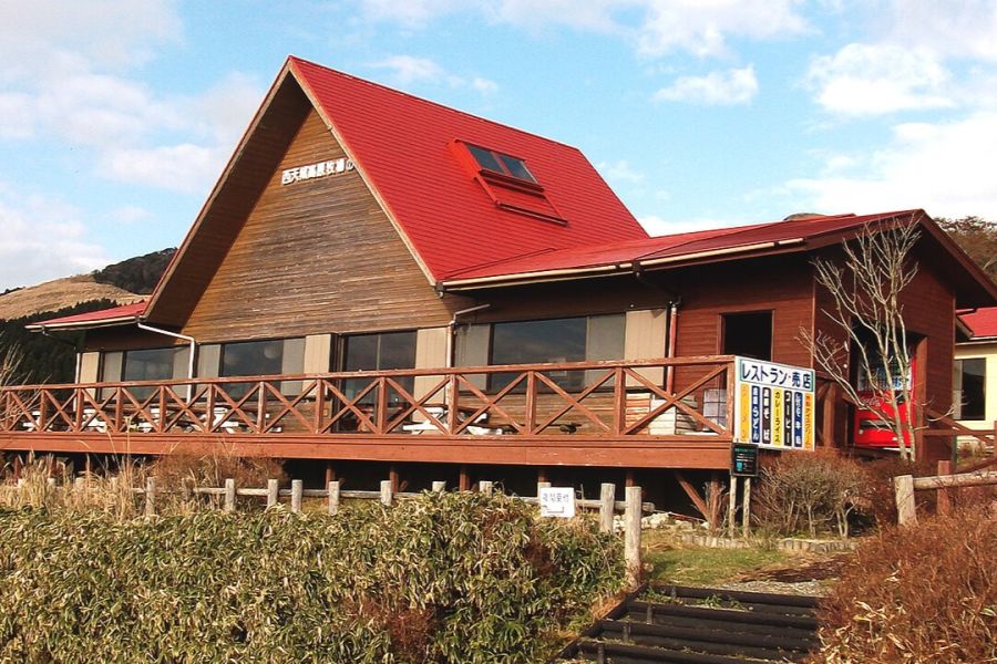 西天城高原　牧場の家